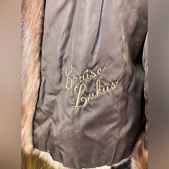 VINTAGE MARSHALL FIELD & COMPANY RUSSIAN SABLE FUR COAT JACKET MEDIUM - Picture 12 of 12